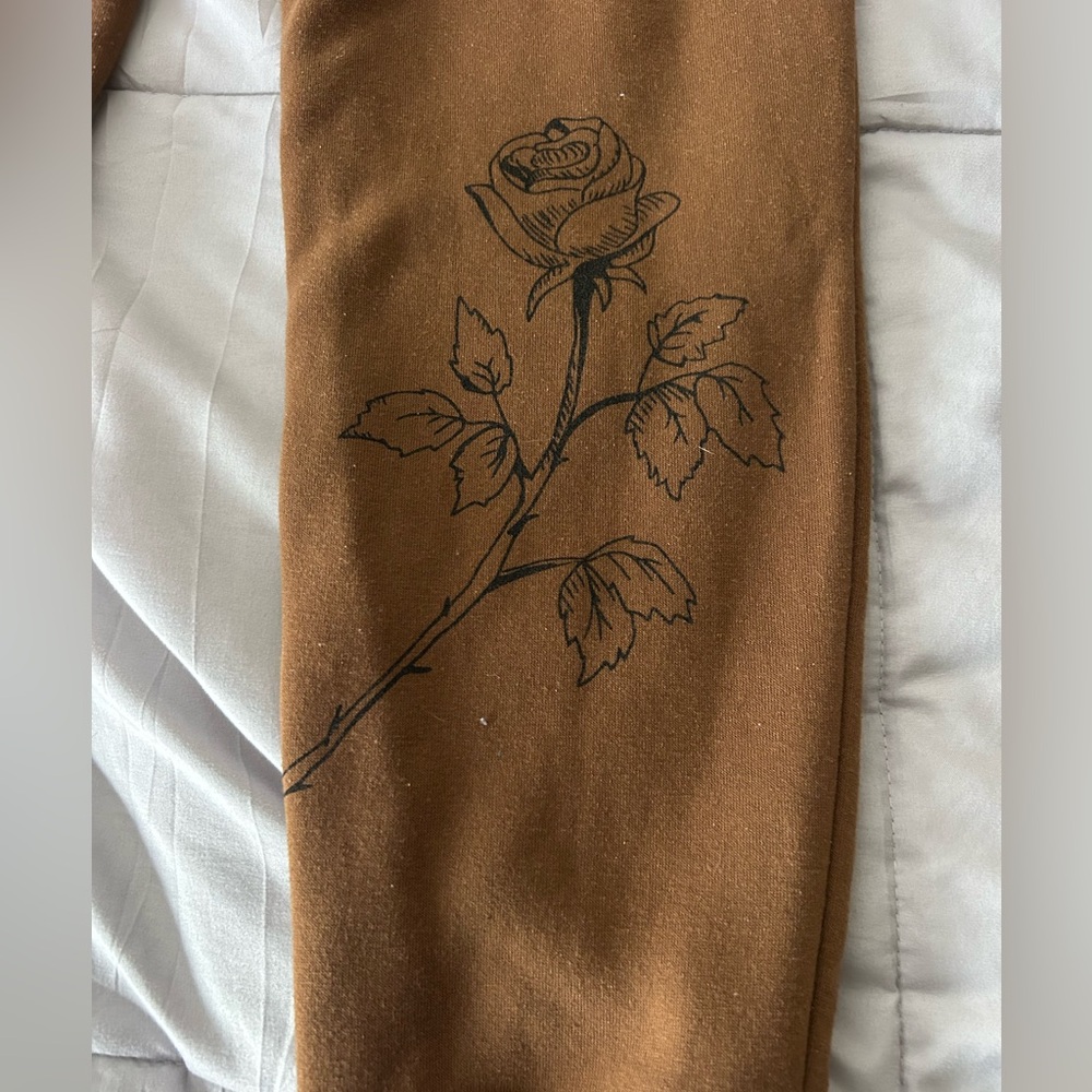 Rue21 Brown Sweatpants with Snake Design - Picture 5 of 8